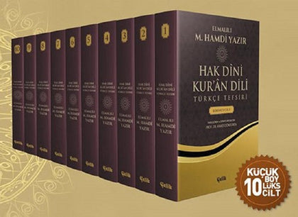 Hak Dini Kuran Dili (10 Cilt, Küçük Boy)