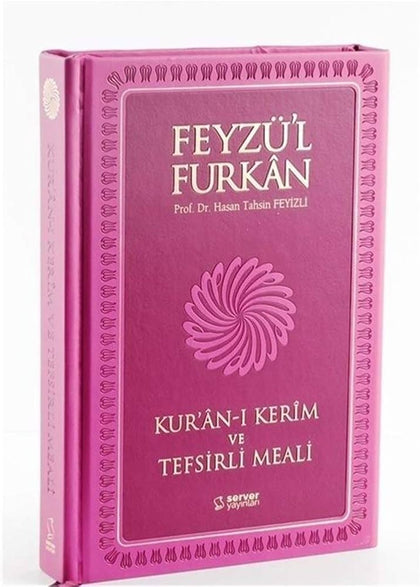 Feyzü'l Furkan Kur'ân-ı Kerîm ve Tefsirli Meali (Büyük Boy - Mushaf ve Meal - Mıklepli)