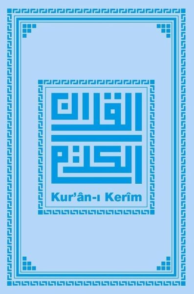 Kur'an'ı Kerim (Orta Boy) Mavi