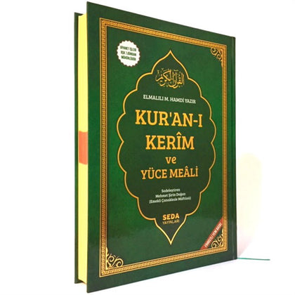 Kur'an'ı Kerim ve Yüce Meali (Seda, Orta Boy)